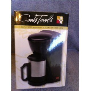 Cooks Tools 1  Cup Coffee Maker with Stainless Steel Mug