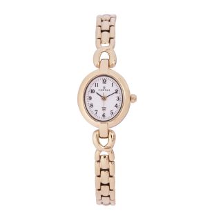 Certus Paris Womens Goldtone Brass White Dial Watch Today $66.99