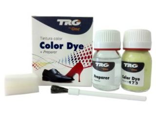  TRG the One Self Shine Leather Dye Kit #173 Pale Green Shoes