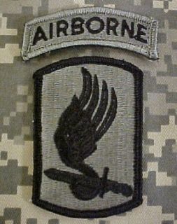 173rd Airborne Brigade ACU Patch with AIRBORNE tab