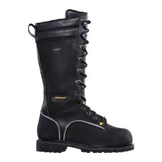Rocky FQ0006900 Mens H.A.M. Black Mining Boot Shoes