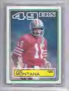 Joe Montana 1983 Topps Card #169: Sports & Outdoors