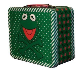 Kermit The Frog Crossbones Muppets Metal Lunch Box