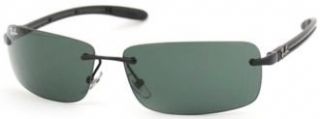 Sunglasses RB 8304 Tech 002/71 Black/Grey Green, 61mm Ray Ban Shoes