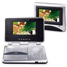 Durabrand Portable DVD Player with Two 6.2 Screens