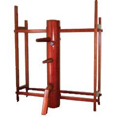 Traditional Wing Chun Wooden Dummy with Stand Sports