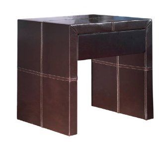 Modus Furniture Upholstered Torino Nightstand, Chocolate
