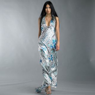 New York Womens Silk Printed Halter Gown Today: $108.99