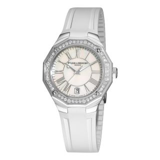 Baume & Mercier Womens Riviera Diamond Watch