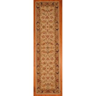 Asian Hand tufted Ivory/ Beige Tabriz Wool Rug (25 x 10) Today $149