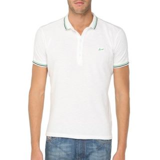 DIESEL Polo Pools Homme Blanc   Achat / Vente POLO DIESEL Polo Homme
