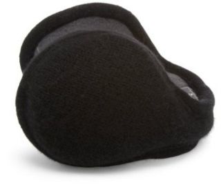 180s Mens Luxe Ear Warmer, Black, One Size Clothing