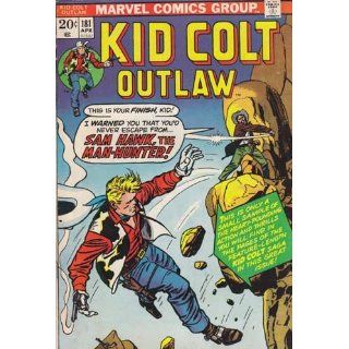 Kid Colt Outlaw #181 Back Issue Comic Book (Apr 1974) Very