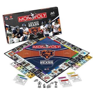 Chicago Bears Collectors Edition Monopoly Game