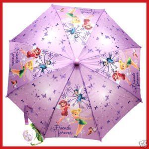 Tinkerbell Umbrella   Disneys Childrens Licensed Rain