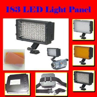 183 LED Dimmable Video Light Panel Digital Camera Video