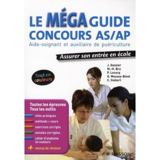 Le méga guide concours AS/AP   Achat / Vente livre Jacqueline