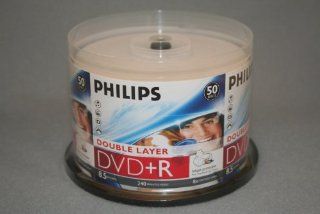 PHILIPS DVD+R 8.5G INKJET DAUL, LAYER,CAKE BOX, 50PKS, 600