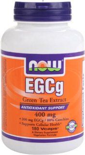 EGCg, Green Tea Extract, 400mg, 180 Vcaps: Health & Personal Care