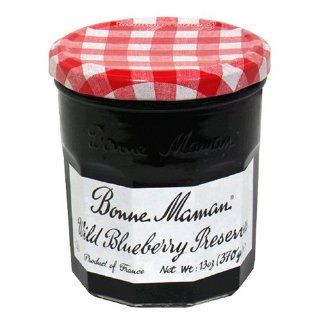 Bonne Maman Wild Blueberry Preserves, 13 Ounce Jars (Pack of 6