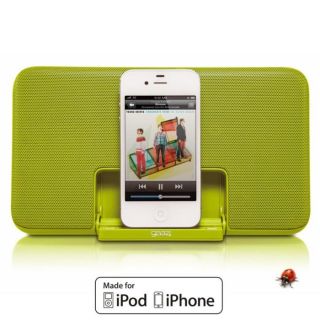 GEAR4 PG492 Enceinte dock iPod/iPhone Verte   Achat / Vente STATION D