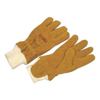 Honeywell GL 7500 XL Firefighters Gloves, XL, Cowhide Lthr, PR