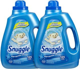 Snuggle Liquid Fabric Softener, Blue Sparkle, 187 Loads (Pack of 2