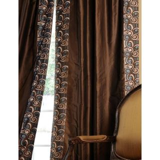 Piccadilly Polyester Silk 120 inch Curtain Panel