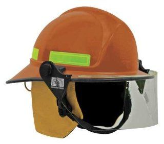 MORNING PRIDE HDO Fire Helmet, Orange, Modern  