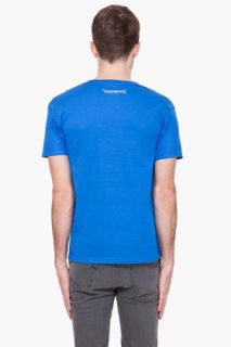 Kidrobot Blue Dunny Bling T shirt for men