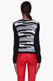 Alice + Olivia Black Combo Topanga Sweater for women