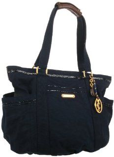 Juicy Couture Elizabeth Tote,Navy,One Size Shoes