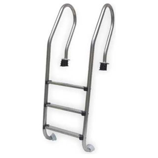 Approved Vendor 2ZTR4 Ladder, Pool, 4 Stainless Steel Steps