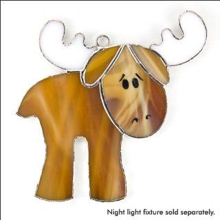 SWITCHABLES SW 187   MOOSE Stained Glass Night Light Cover   Night