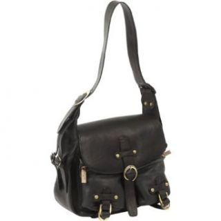 ClaireChase Florentine Handbag (Black) Clothing