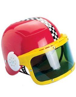 Child Costume Accessory Race Car Racing Helmet & Visor