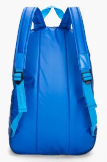 Marc By Marc Jacobs Blue Rubber Coat Backpack for men