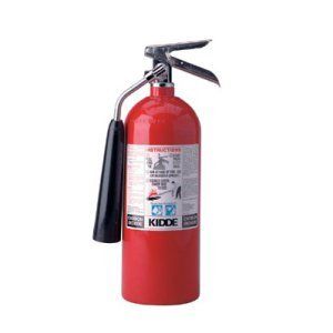 CO2 Fire Extinguisher w/ Wall Hook (5lb BC Pro 5 CO Extinguisher