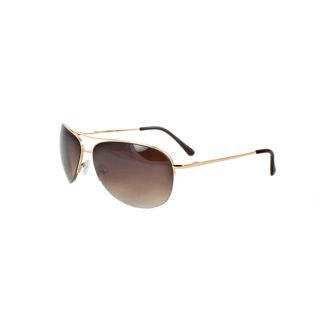 Unisex 669GDAM Gold/ Amber Aviator Sunglasses Today: $15.89