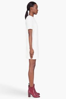 Marc By Marc Jacobs Cream Hawthorne Wool Shift Dress for women
