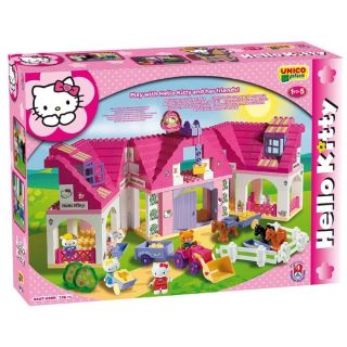La Grande Ferme Hello Kitty   136 Pcs   Achat / Vente JEU ASSEMBLAGE
