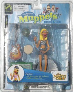 Jim Hensons Muppets Series 5 Janice Variant Silver Top