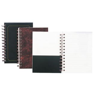 Gold Fibre Notebook, 130 Sheets, 5x7, Green Cover [6 EA]