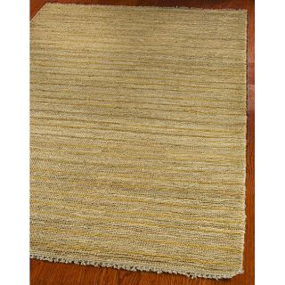 Hand knotted All Natural Sunrise Beige Hemp Rug (8 x 10) Today $399