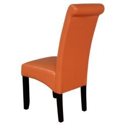 Monsoon Sunrise Orange Dining Chairs (Set of 2)