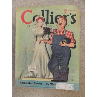 Colliers Magazine June 8,1940 (Cover Only) cover art by Arthur Crouch