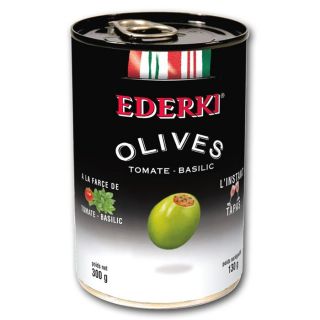 Olives à la farce de Tomate et Basilic 130gr   Achat / Vente LÉGUME