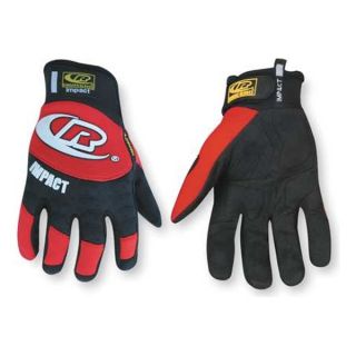 Ringers Gloves 145 12 Rescue Gloves, 2XL, Red, Bottom Closure, PR