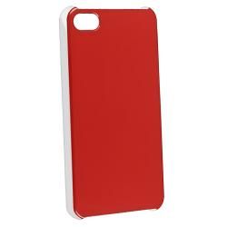 Shiny Red Snap on Case for Apple iPhone 4/ 4S