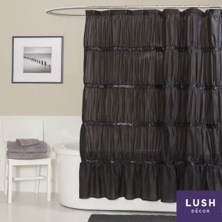 Lush Decor Twinkle Black Shower Curtain Today $34.99 4.0 (1 reviews
